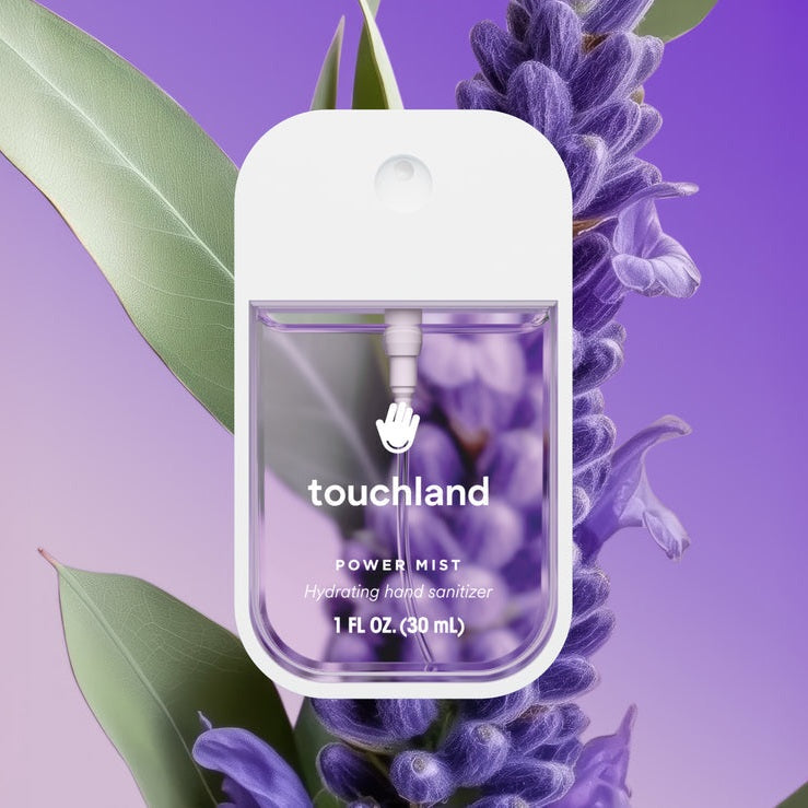 TOUCH LAND Power Mist Hand Sanitizer -LAVENDER
