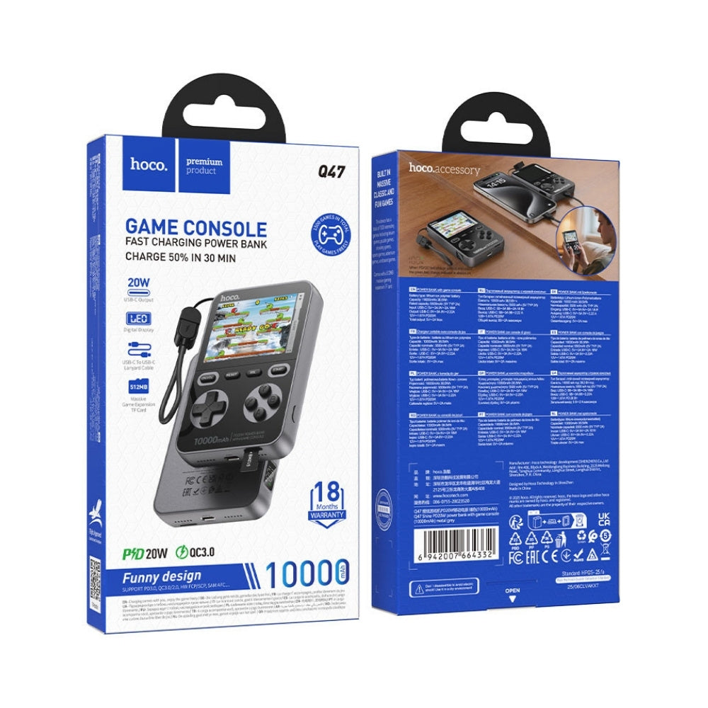 Hoco Game Console with PD20W Power Bank 10000mAh Q47