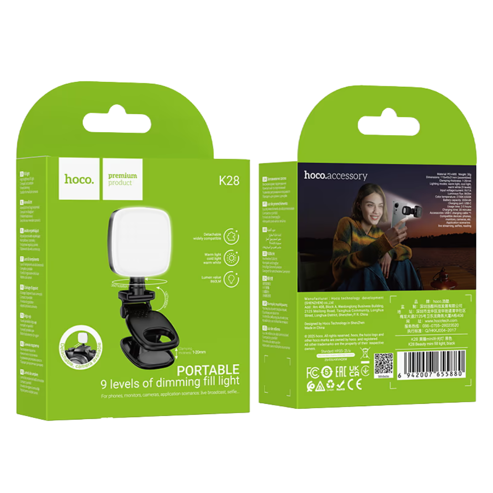 Hoco Portable Fill Light K28 Beauty