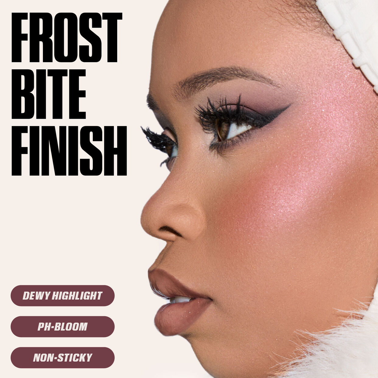Huda Beauty Icy Nude Face Gloss