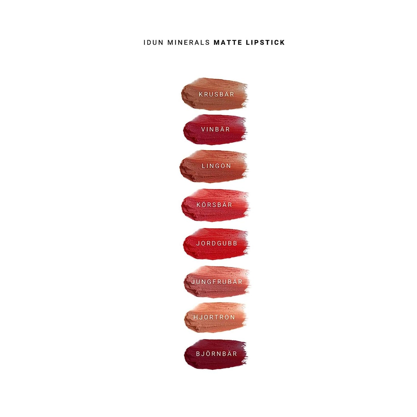 IDUN MINERALS - Matte Lipstick - 3.6 g - Medaid International