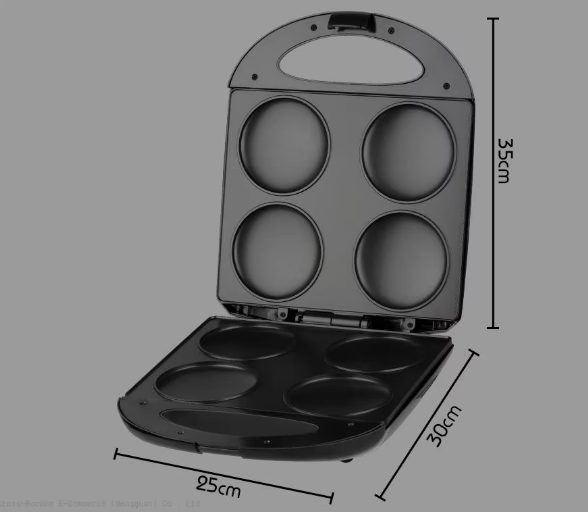 Raf Pancake Maker Non-stick Coating 1000W R510 - Medaid International