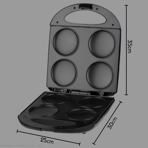 Raf Pancake Maker Non-stick Coating 1000W R510 - Medaid International