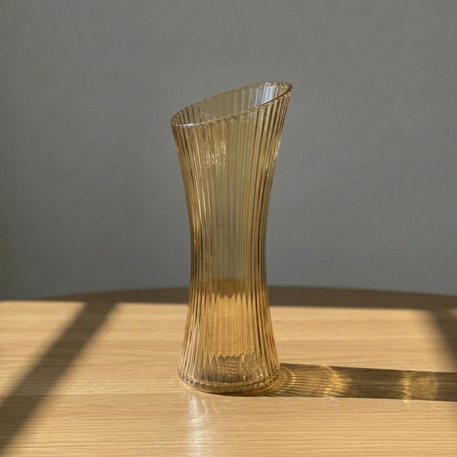 Graphite Glow Vase