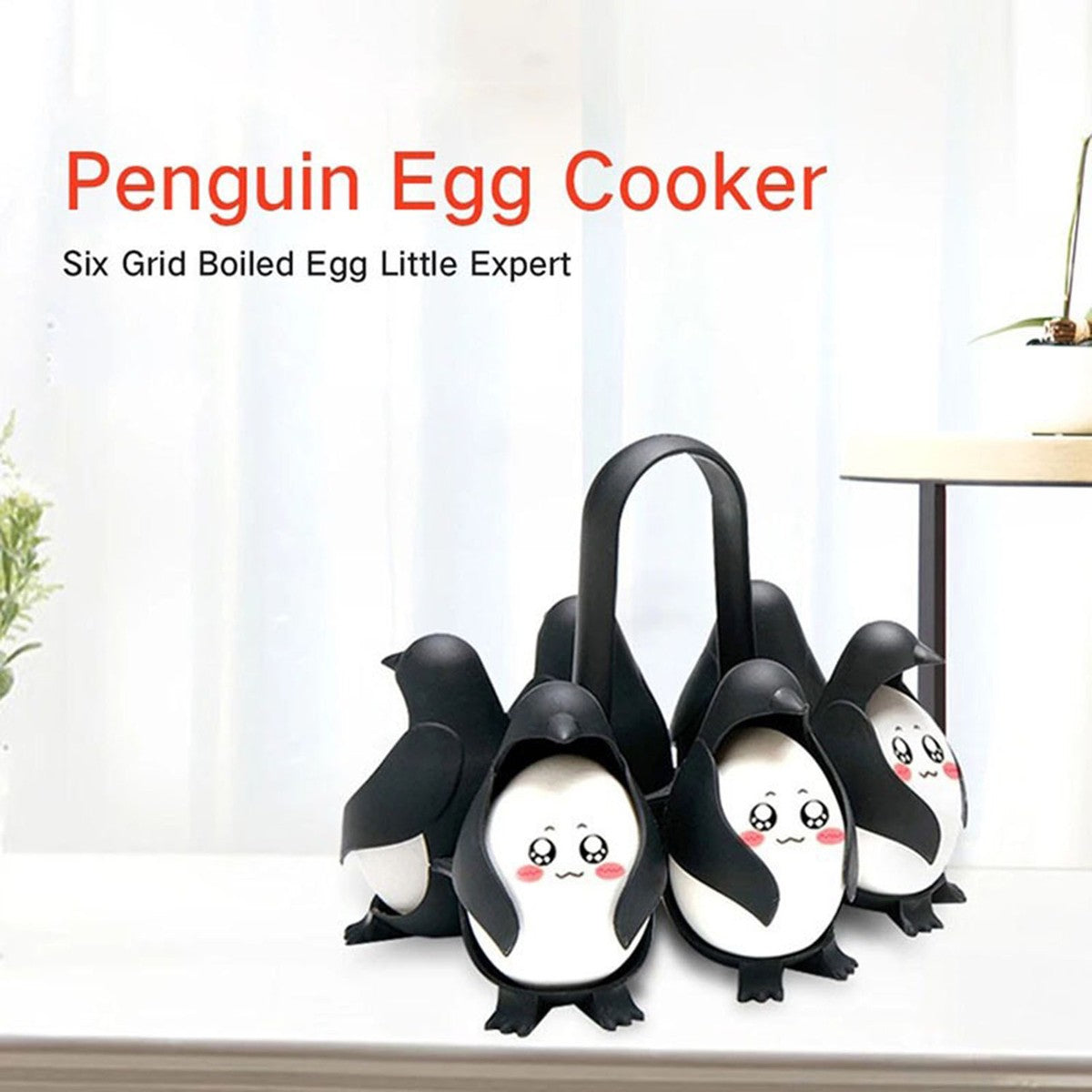 Penguin Shape Egg Holder/ Boil Cooker