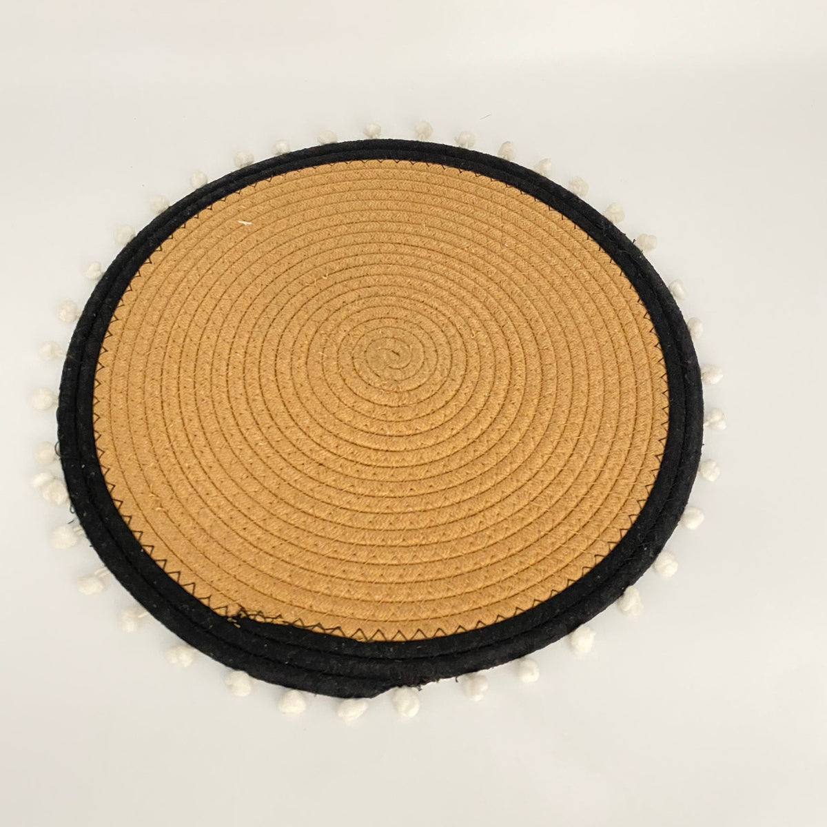Round Linen Table Mat