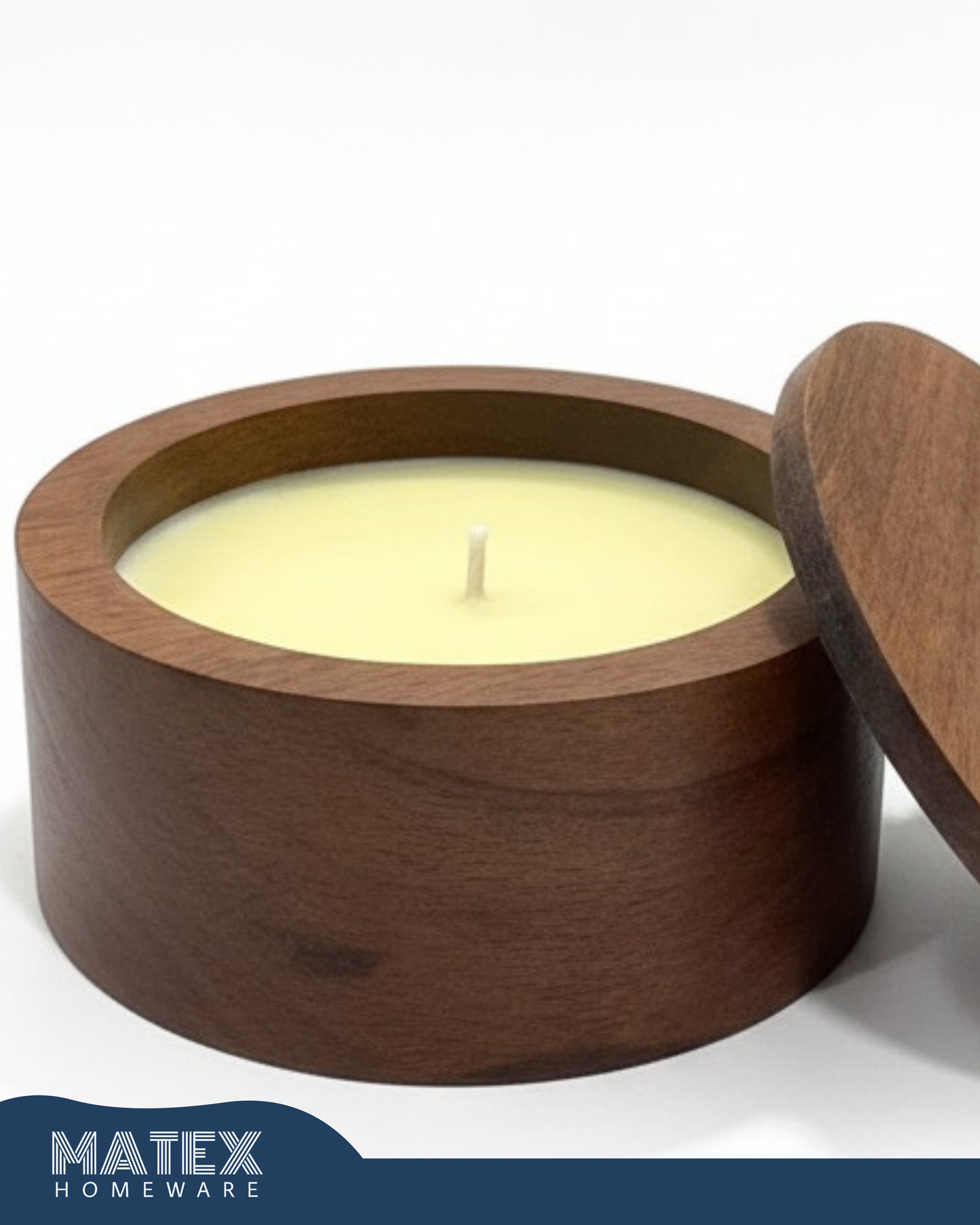 MATEX® Candle Mahogany wood - Scented