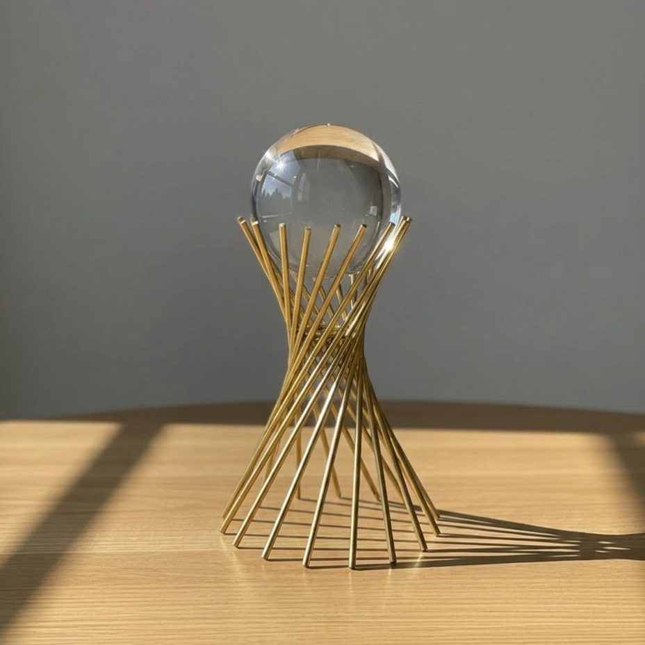 Aurora Crystal Sculpture