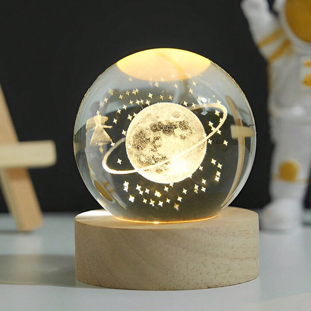 Starry Sky Walk Crystal Ball Night Lamp (6cm)