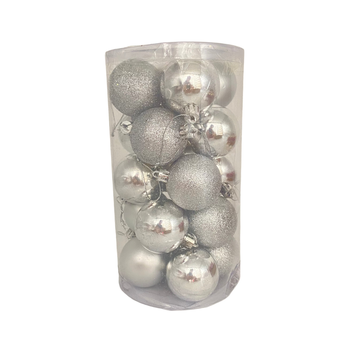 Christmas Balls Tree Decoration Set -Simple & Glittered