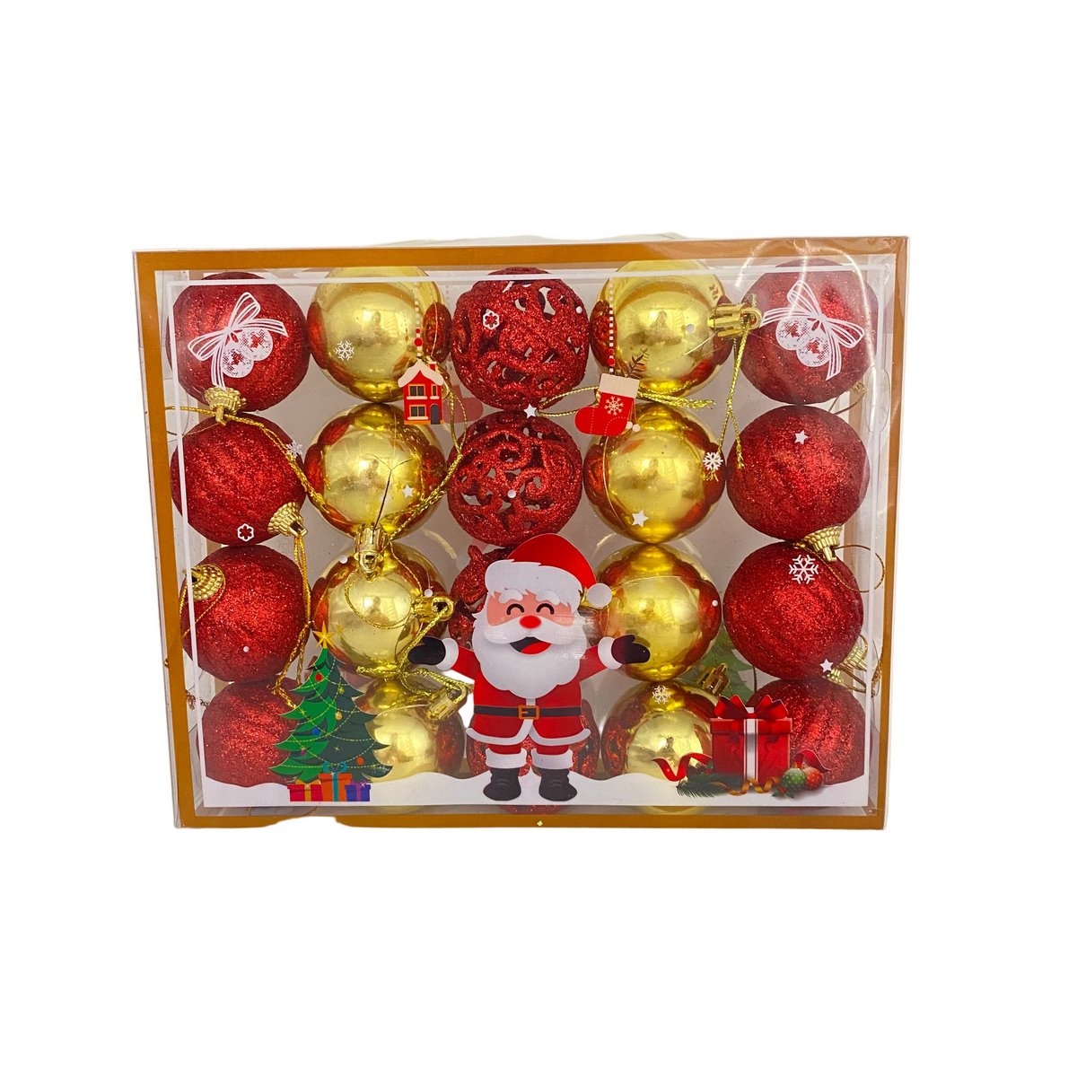 Christmas Balls Tree Decoration Set