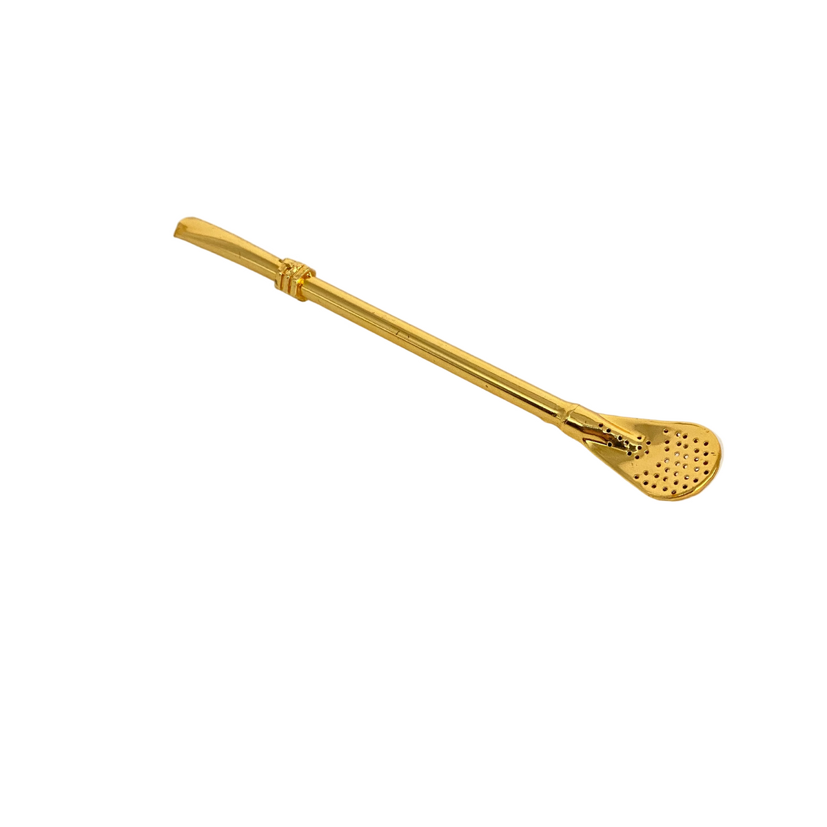 1 PCs Stainless Steel Gold Mate Straw
