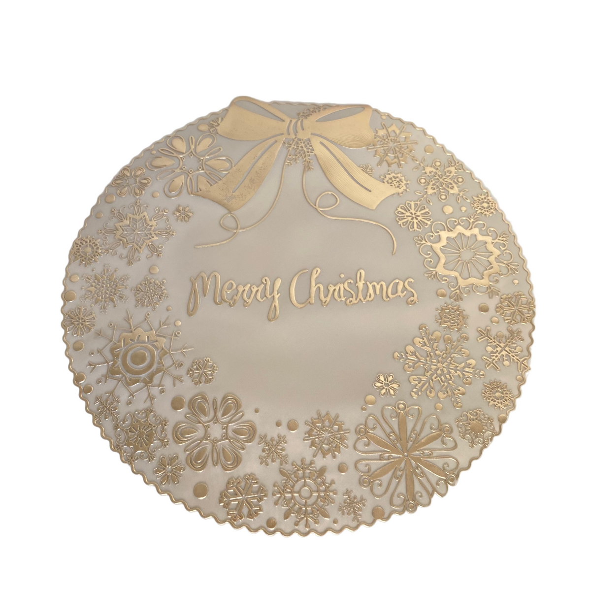 6 PCs Christmas PVC Placemat Set