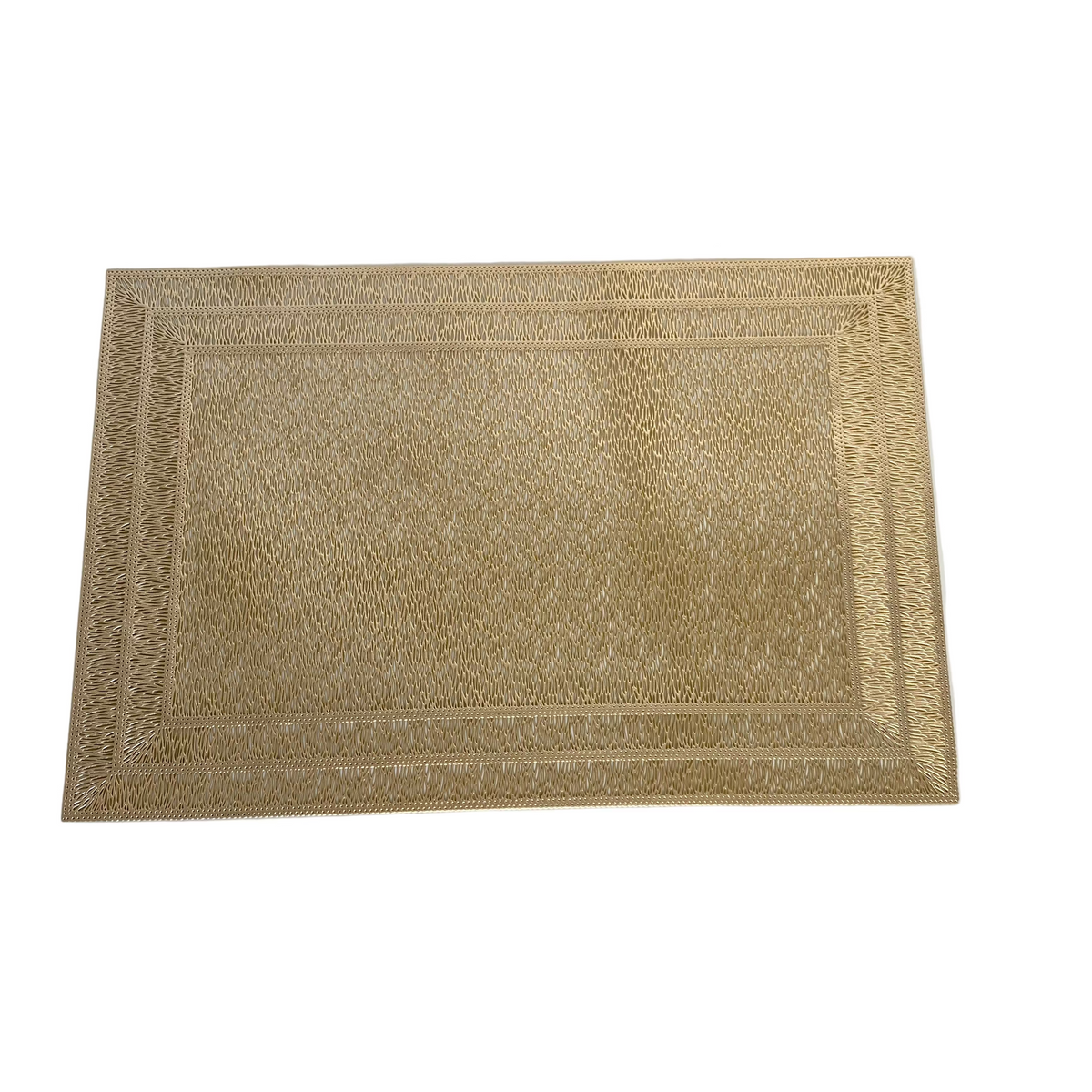 6 PCs Rectangular PVC Placemat Set