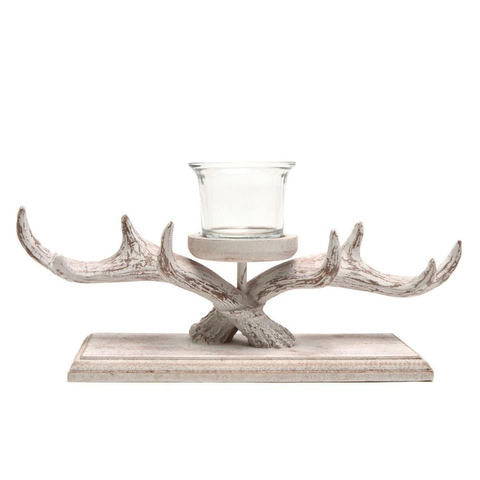 Decorative Wooden Candle Holder