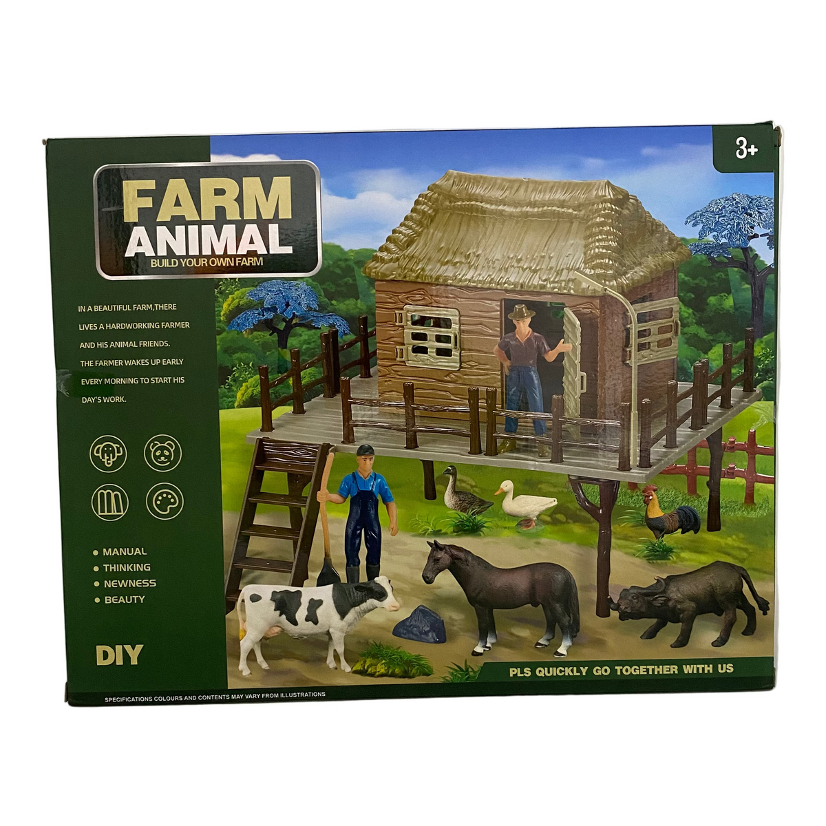 Farm Animal Toy Set