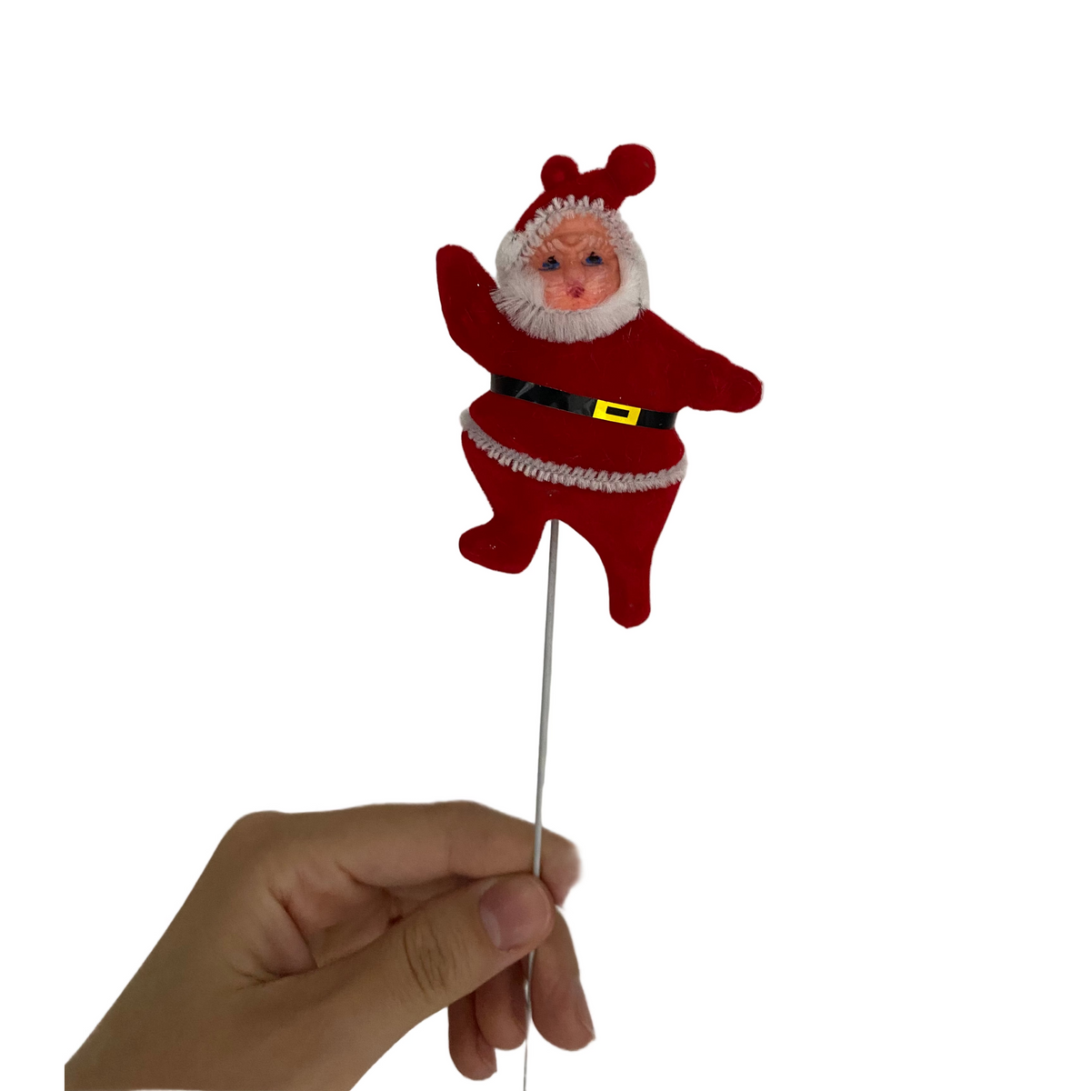 6 PCs Santa Clause Sticks Set For Christmas Tree Decoration