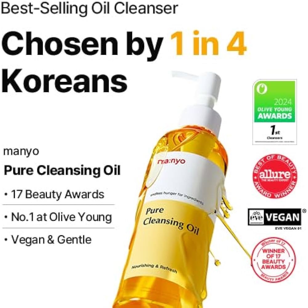 ma:nyo Pure Cleansing Oil, Natural Oil Cleanser