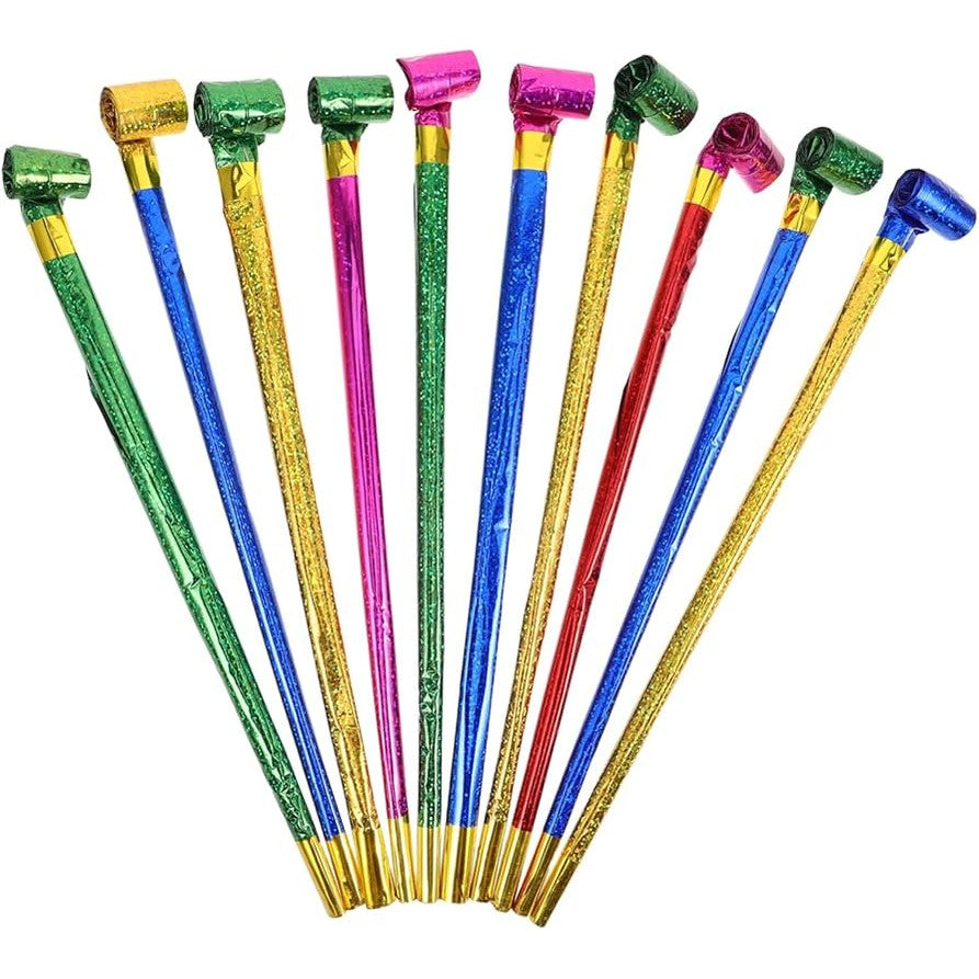 1 Pc Paper Colorful Blowout Tube
