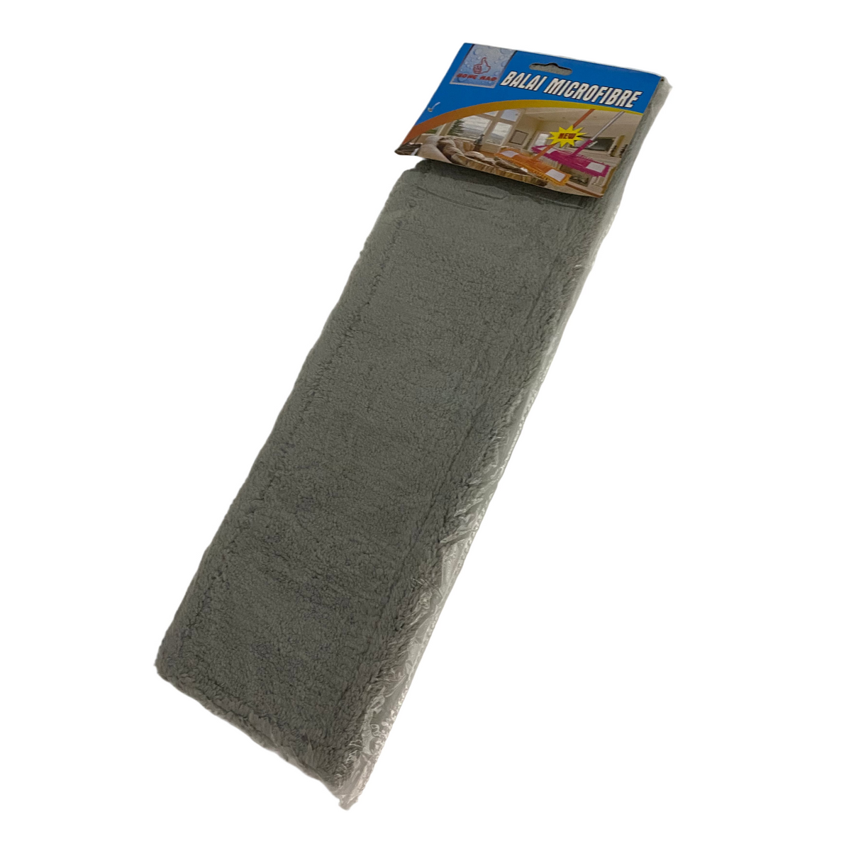 1 Pc Refill Microfibre Mop - Grey