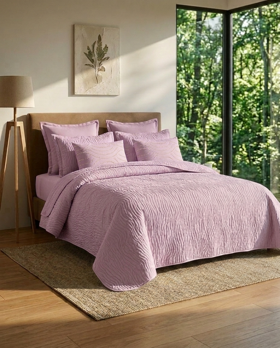 WhisperWave Bedspread Set (6pcs)