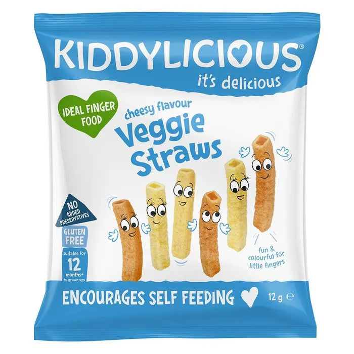 Kiddylicious Cheesy Veggie Straws