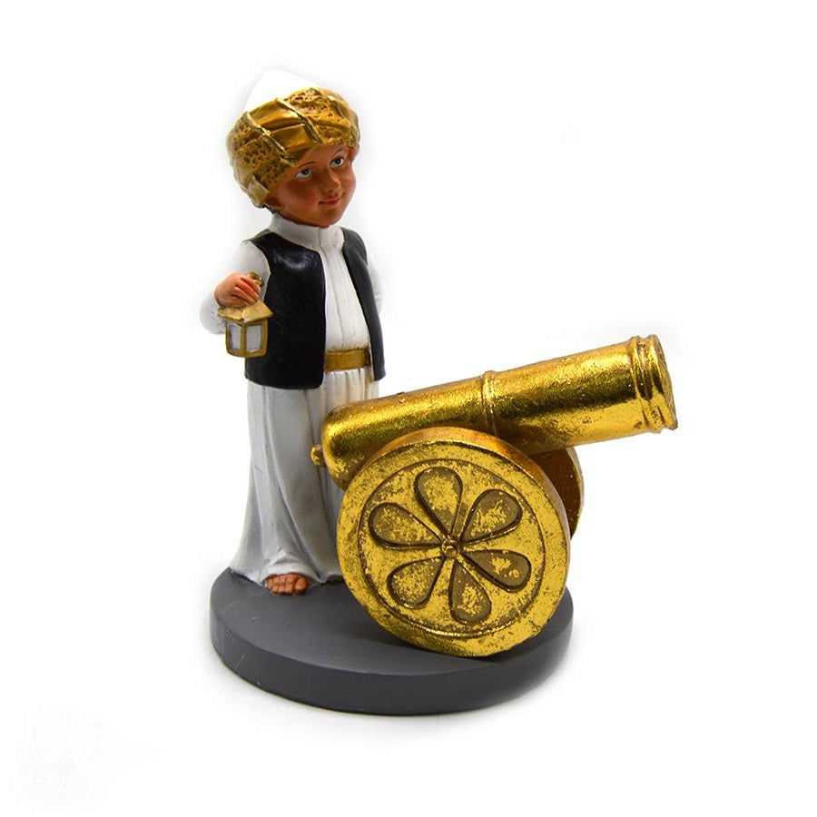 Decorative Ramadan Character Artillery Porcelain Figurine