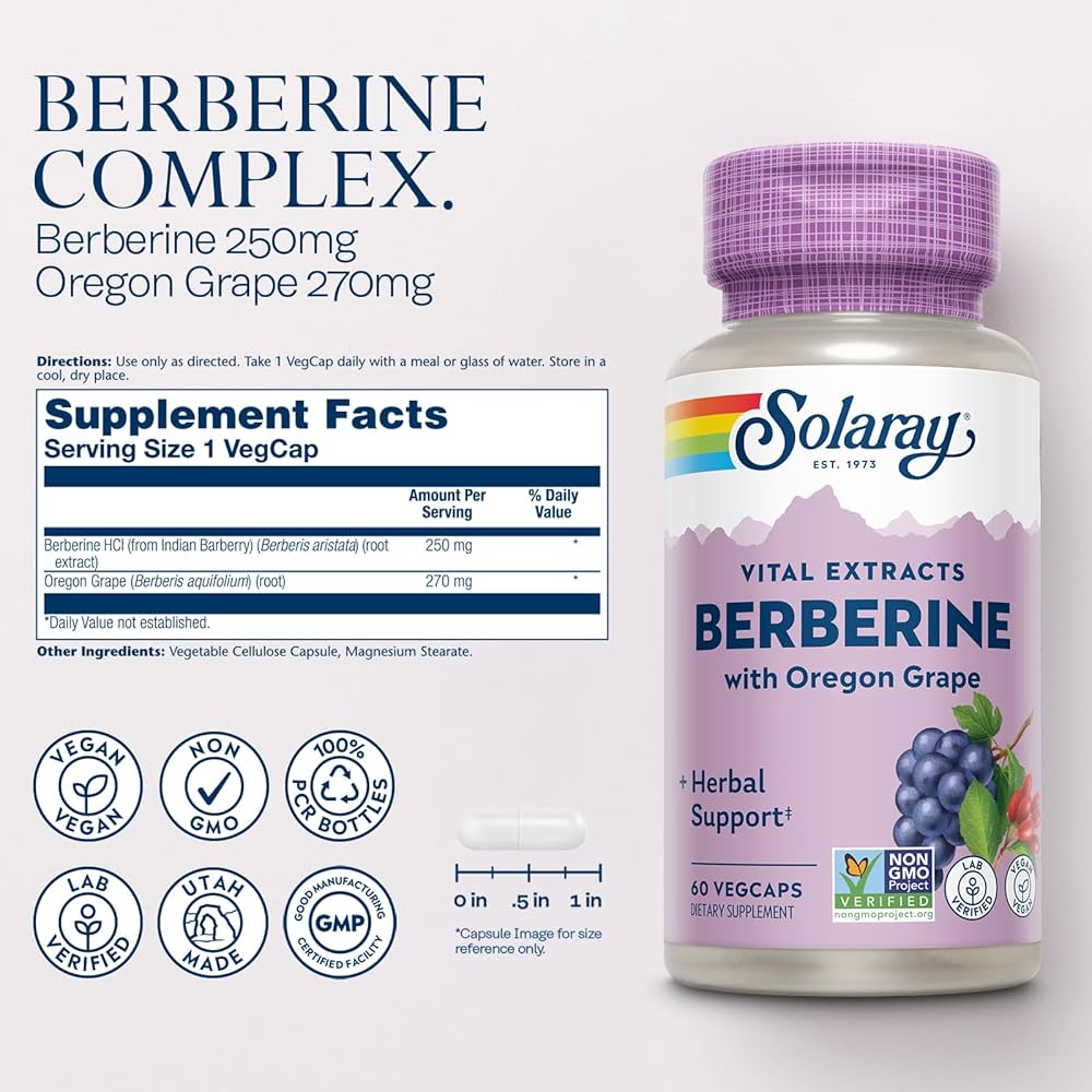 Solaray Berberine 60caps