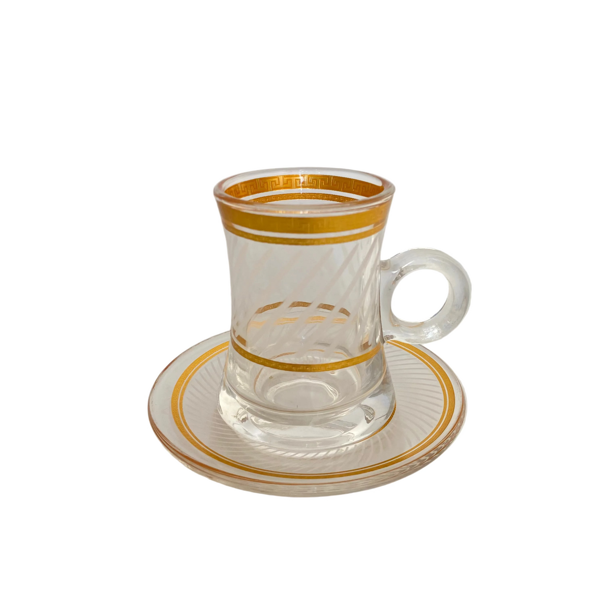 12 Pcs Tea Cups Set With Saucers Set