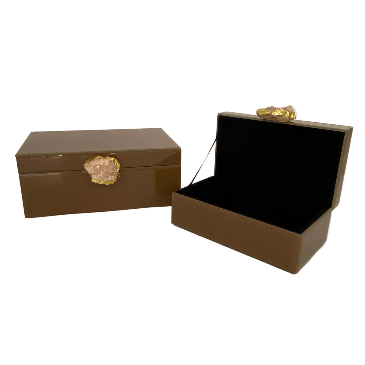 2 Pcs Crystal Box Set
