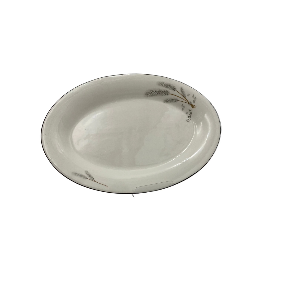 Oval Flat Ceramic Plate