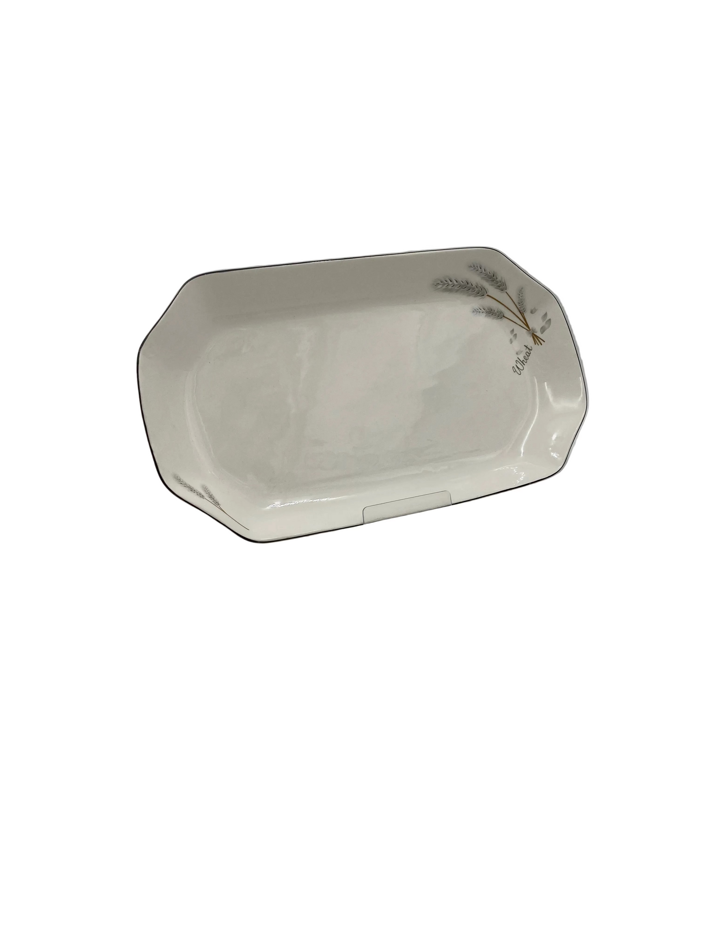 12 Inch Rectangular Deep Ceramic Plate