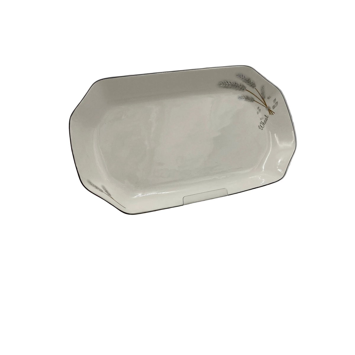 12 Inch Rectangular Deep Ceramic Plate