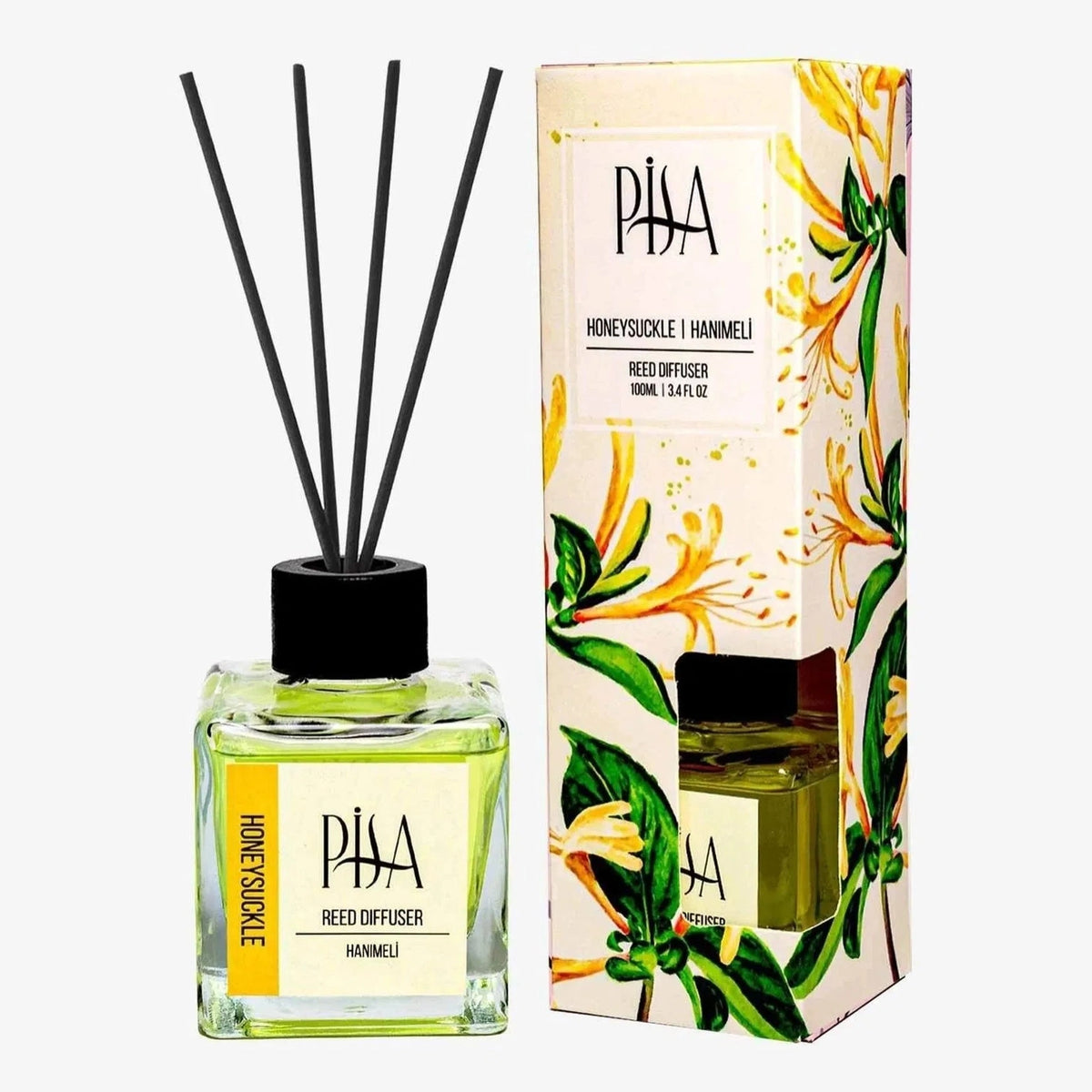 Pisa, HoneySuckle Reed Diffuser
