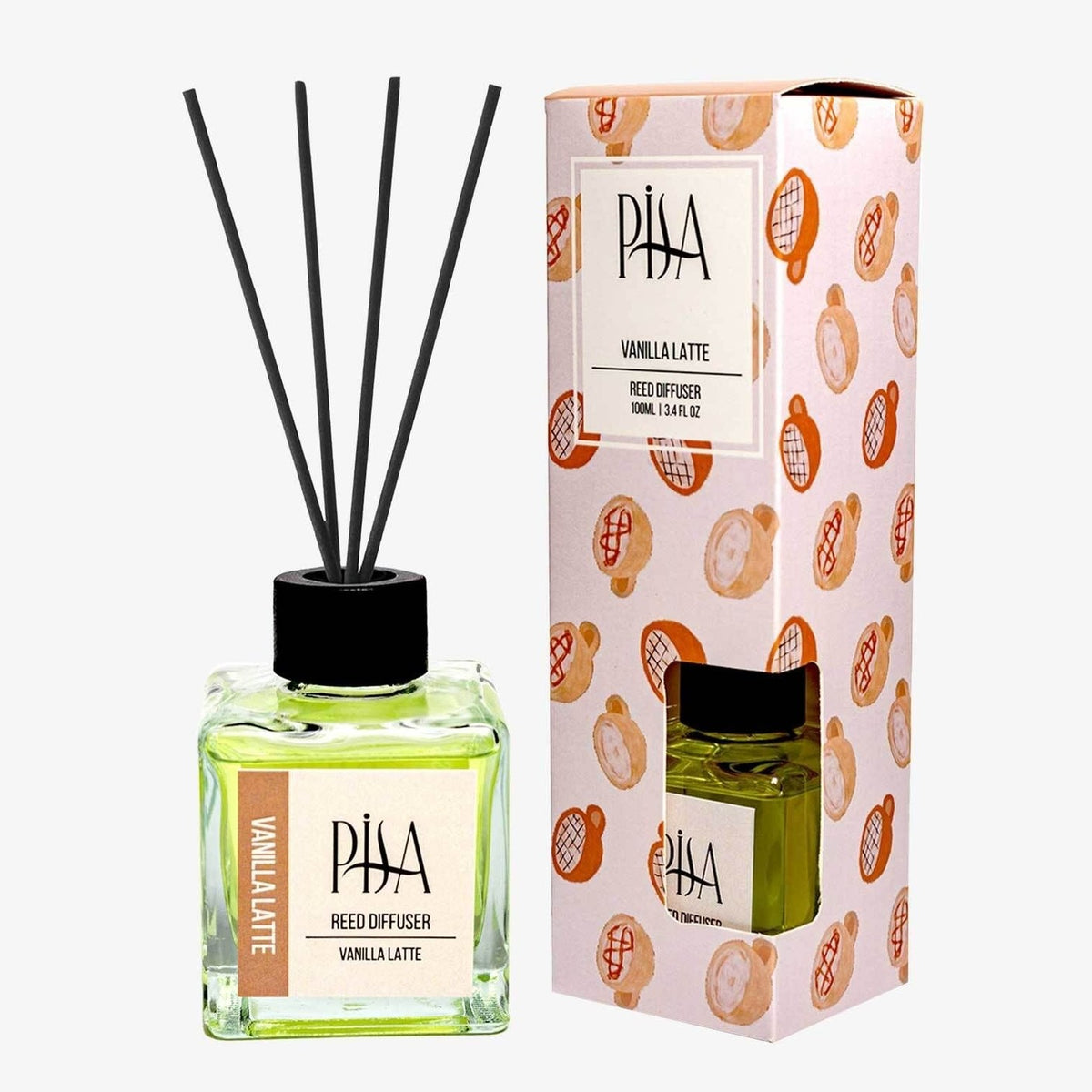 Pisa, Vanilla Latte Reed Diffuser