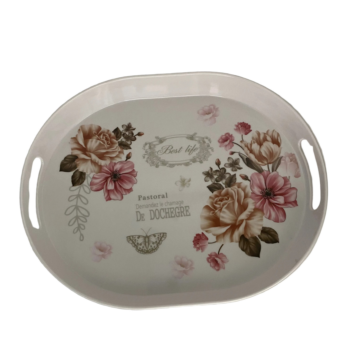 Melamine Tray -Flowers