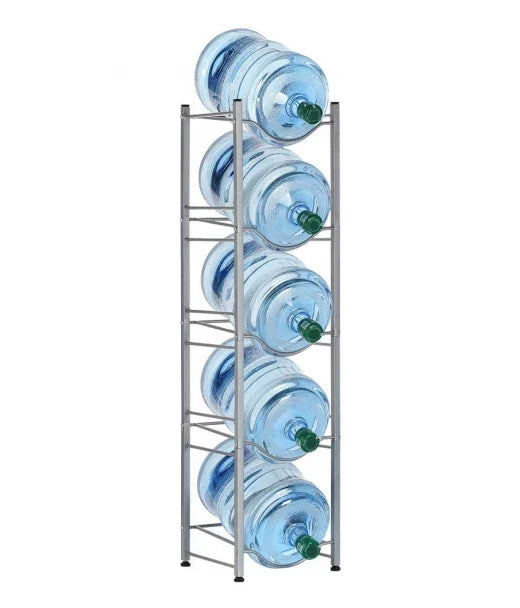 5 Layers Water Cooler Bottle Metal Rack