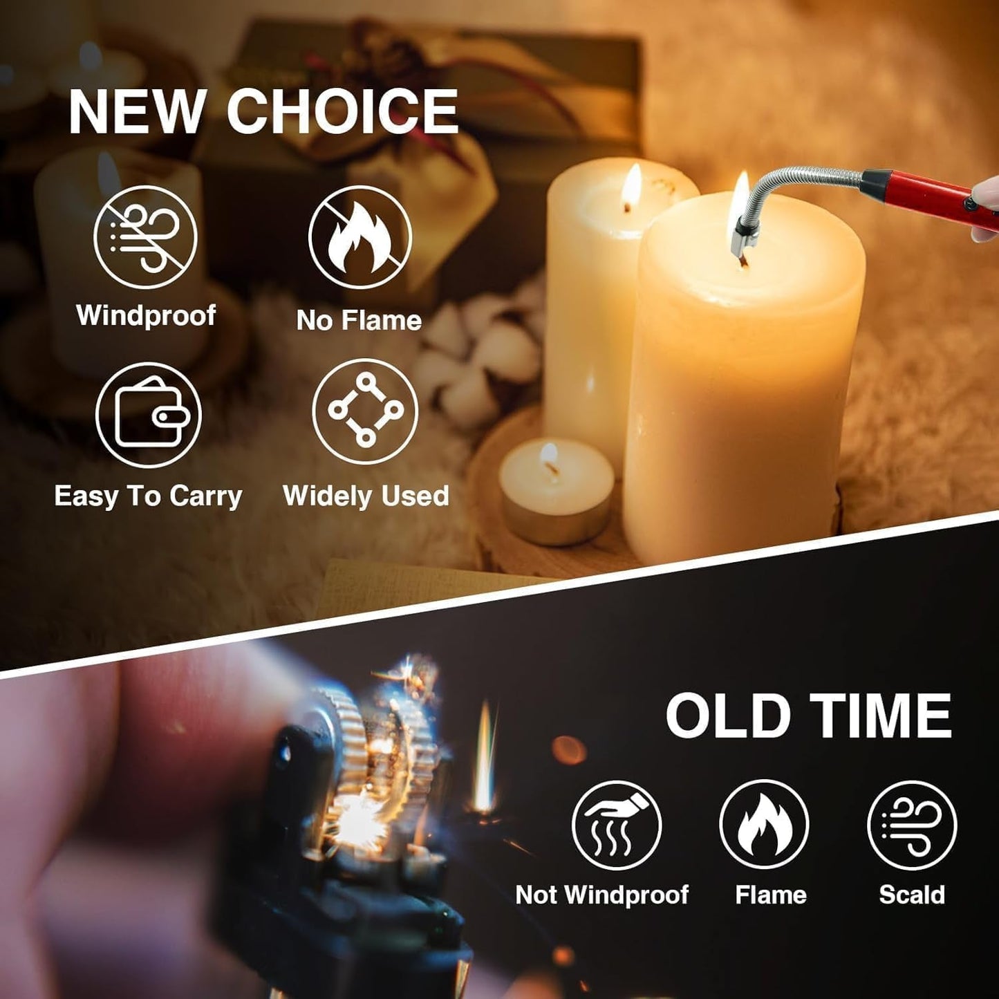 Rechargeable Electric Arc Lighter