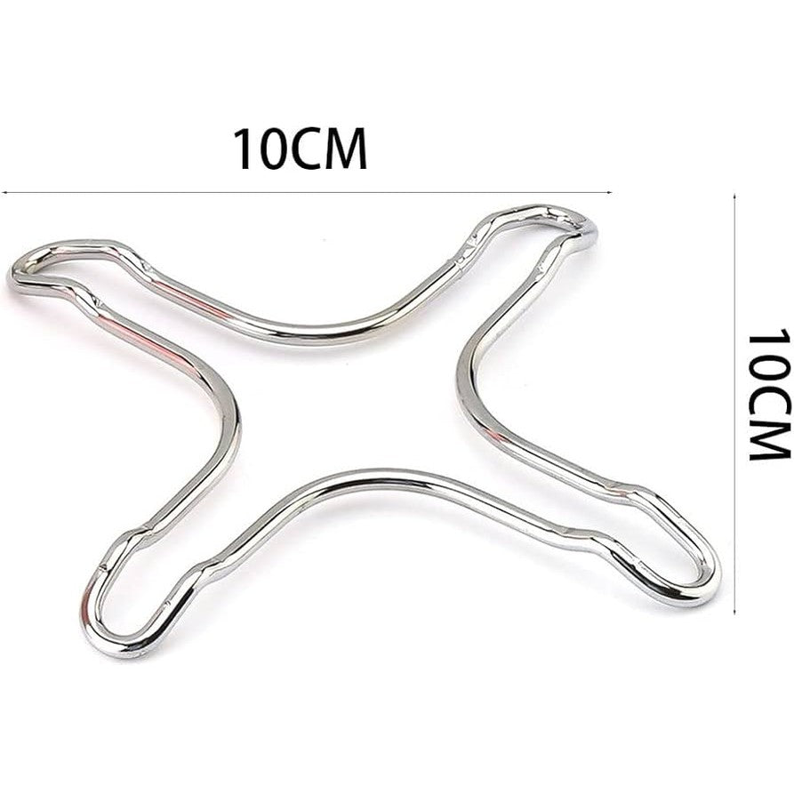 Phoenix, Gas Stove Attachment /Stainless Steel Wok Ring Pot Holder /Set 2 Pcs