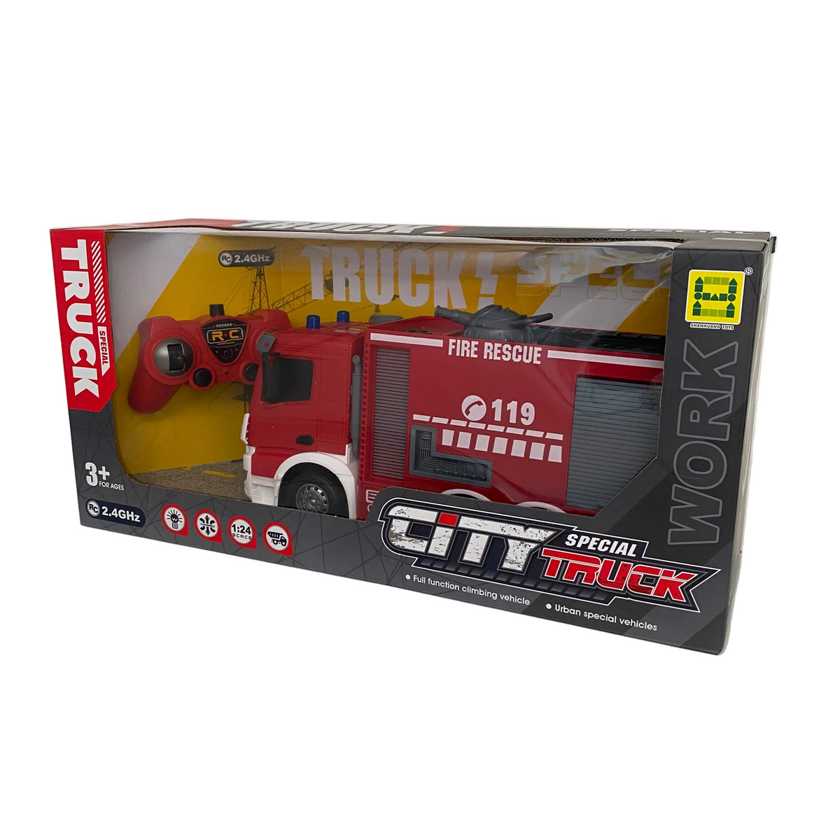 Remote Control Fire Rescue Truck