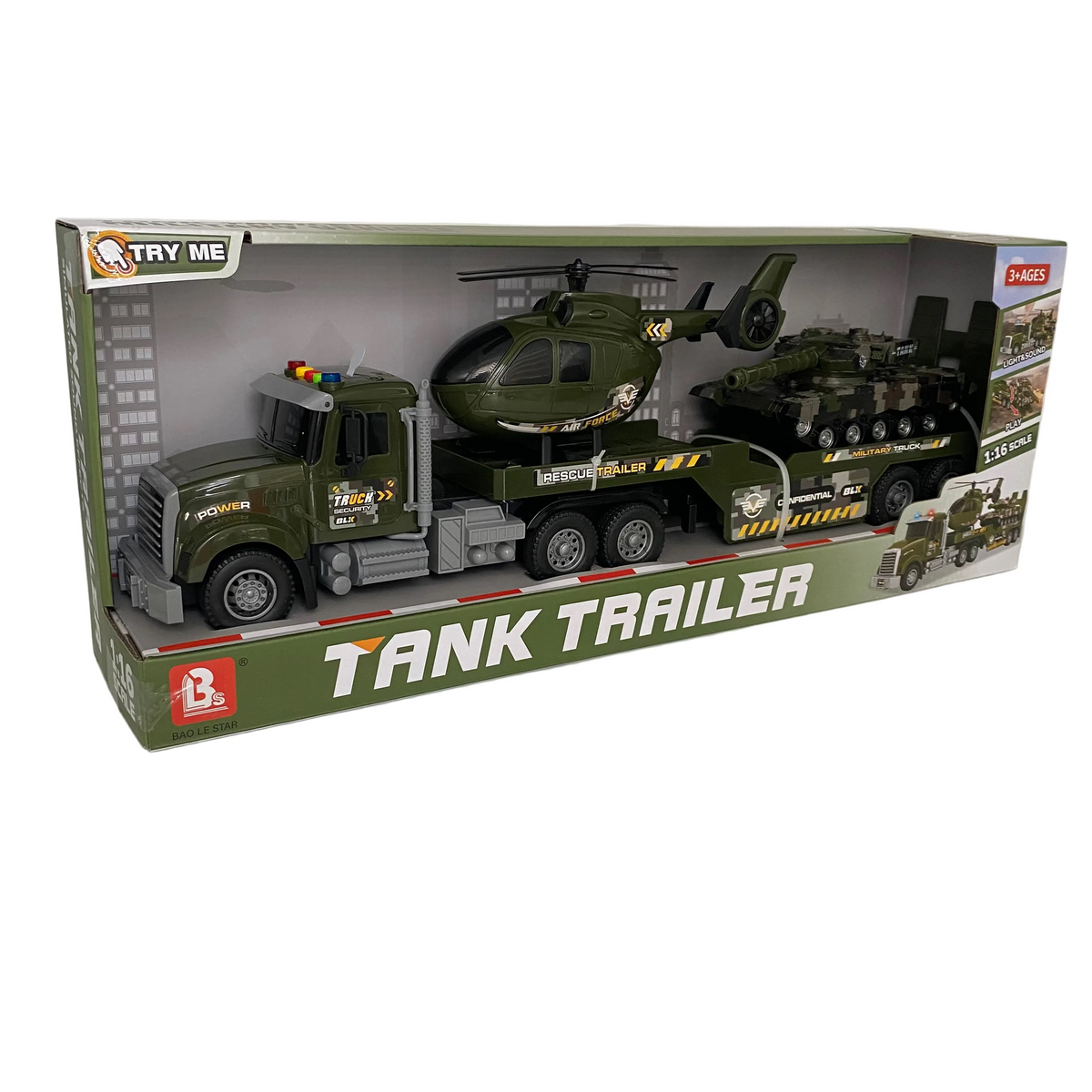 Transporter Army With Light And Sound