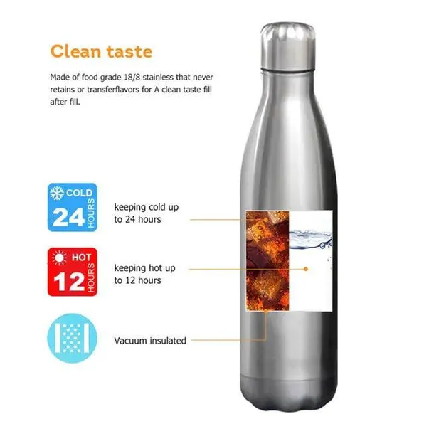 500 ML Stainless Steel Water Bottle
