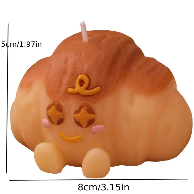 Bread Shaped Scented Candle