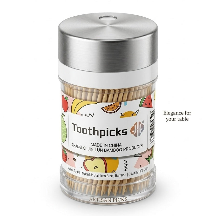100 Wood Toothpicks
