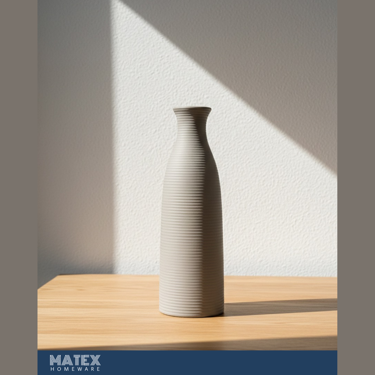 Nordic Greige Ceramic Vase
