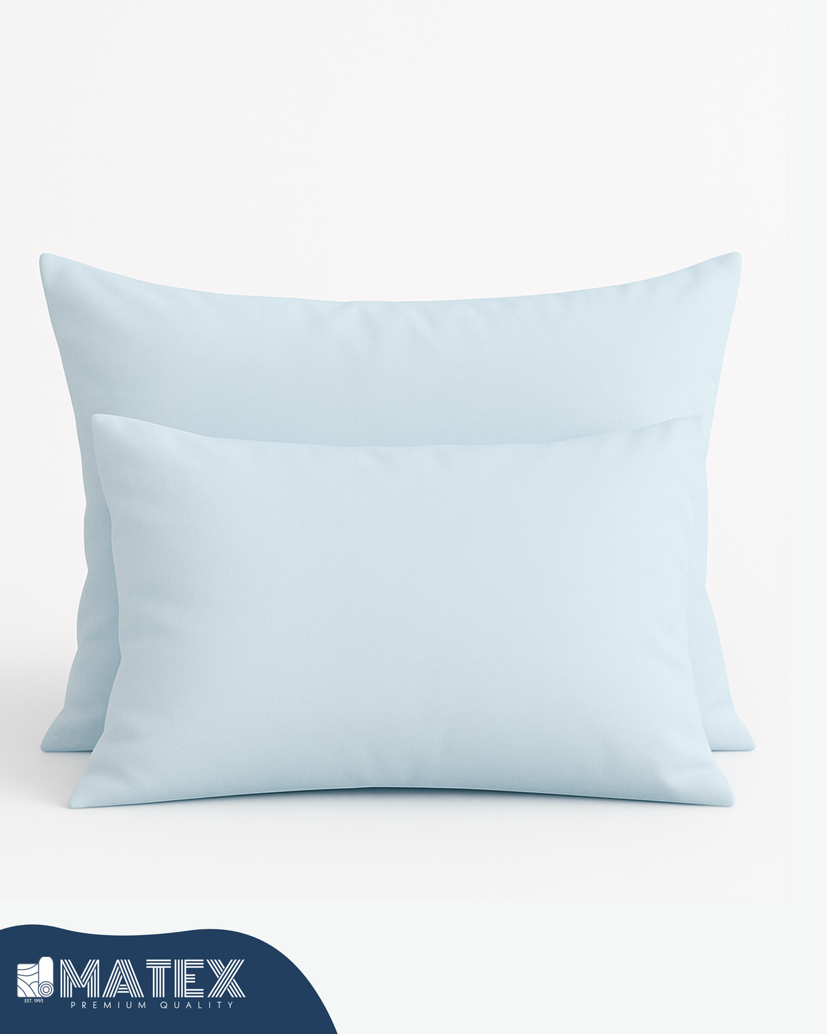 Light Grey Pastel Cotton Pillow Case (2pcs)