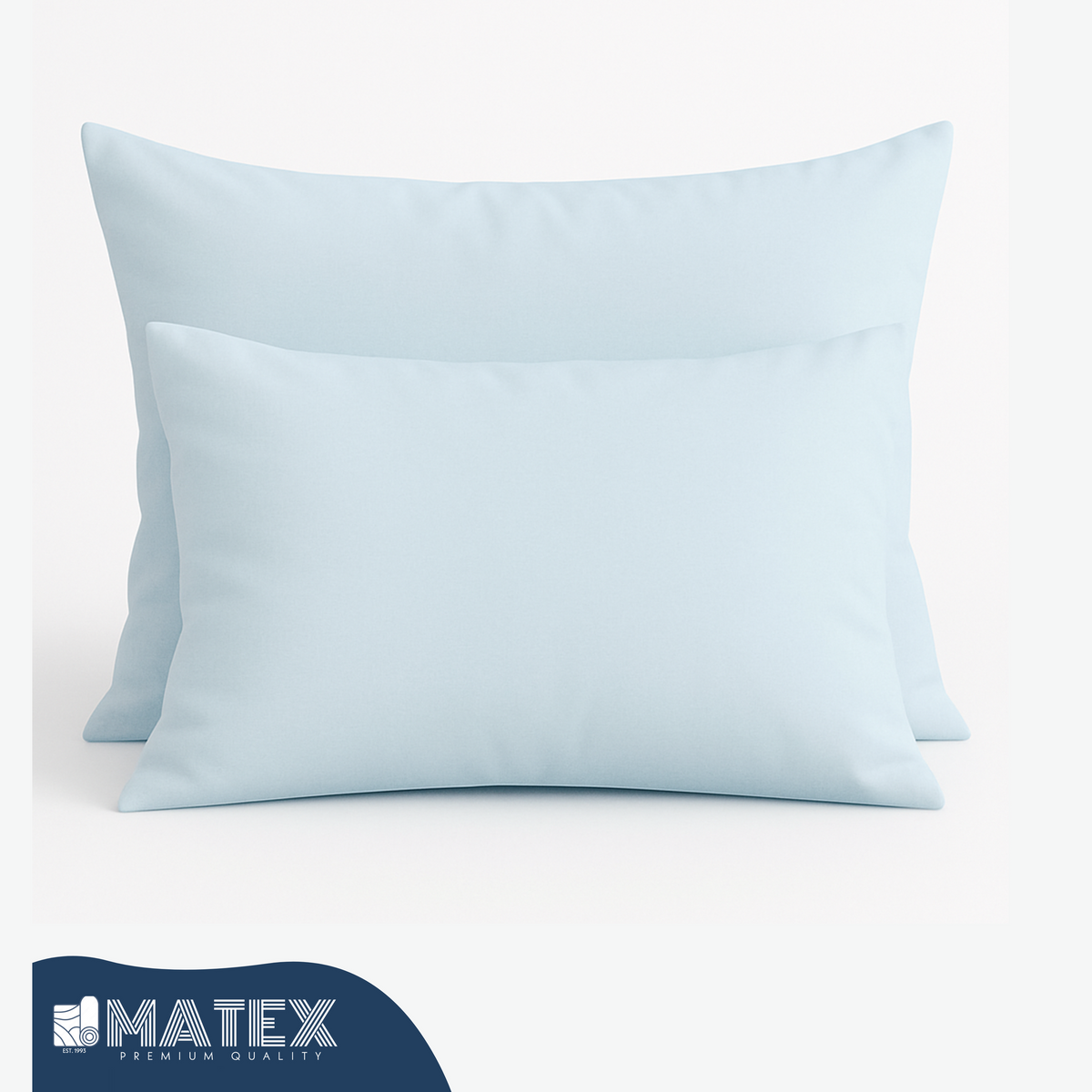 Light Grey Pastel Cotton Pillow Case (2pcs)