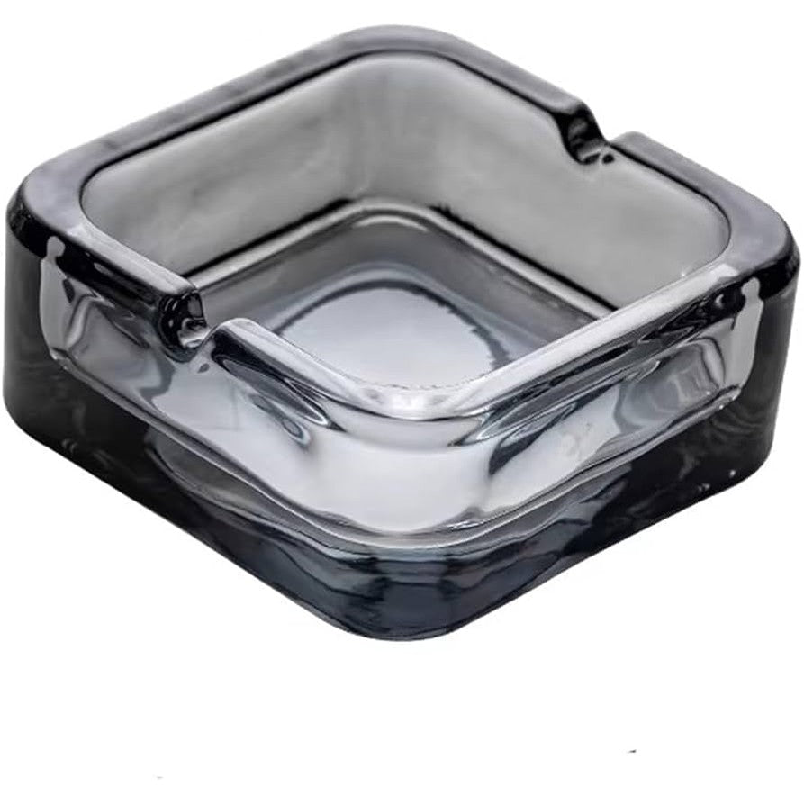 Black Luxury Squared Glass Ashtray
