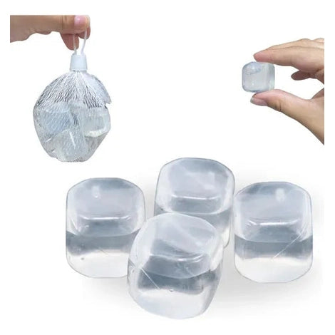 15 Pcs White Ice Cubes Set