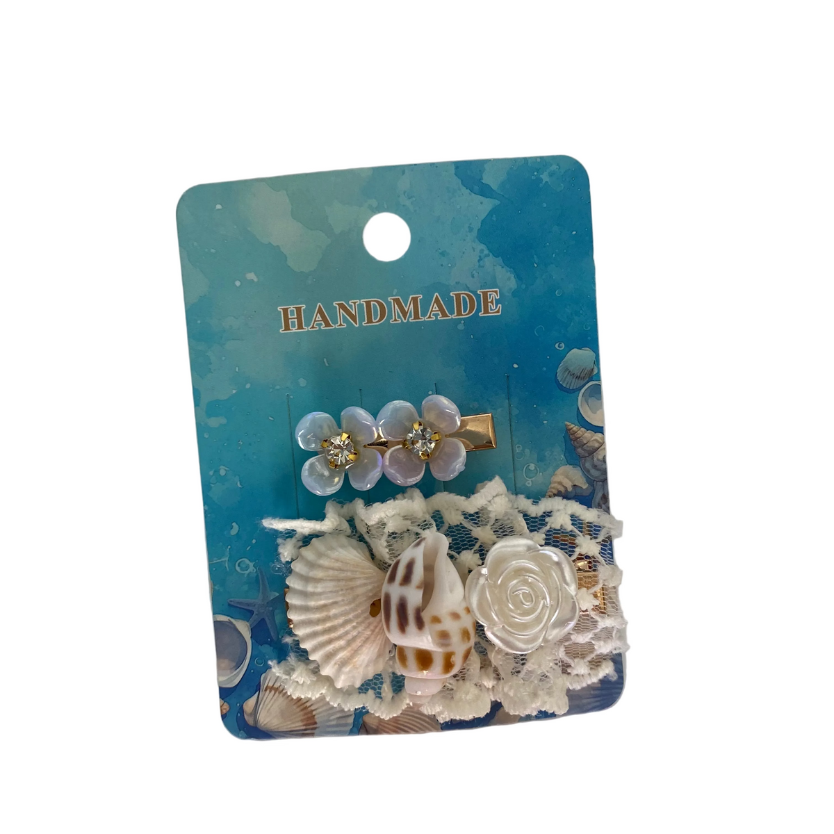 2 Pcs Shell Hair Clip